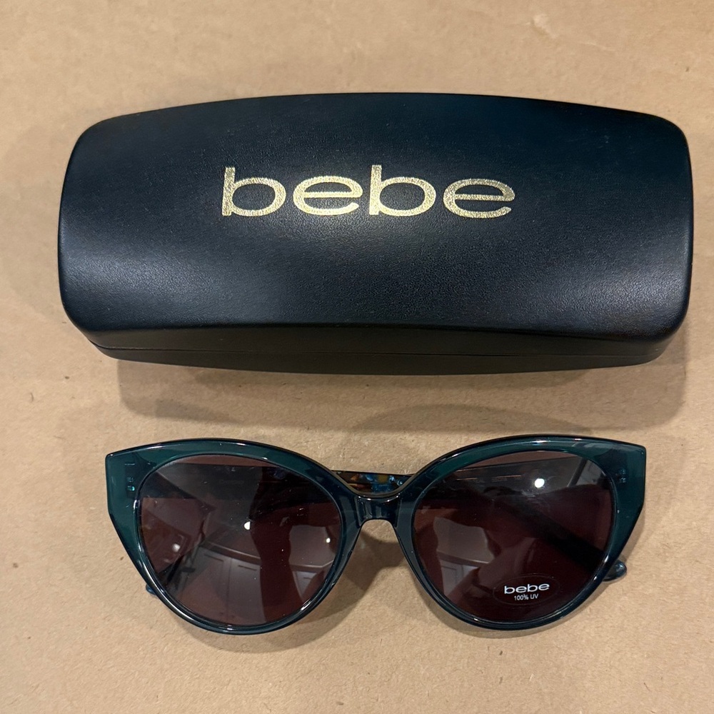 Bebe Women's Dark Teal Sunglasses